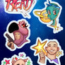 Leo Vader Sticker Sheet