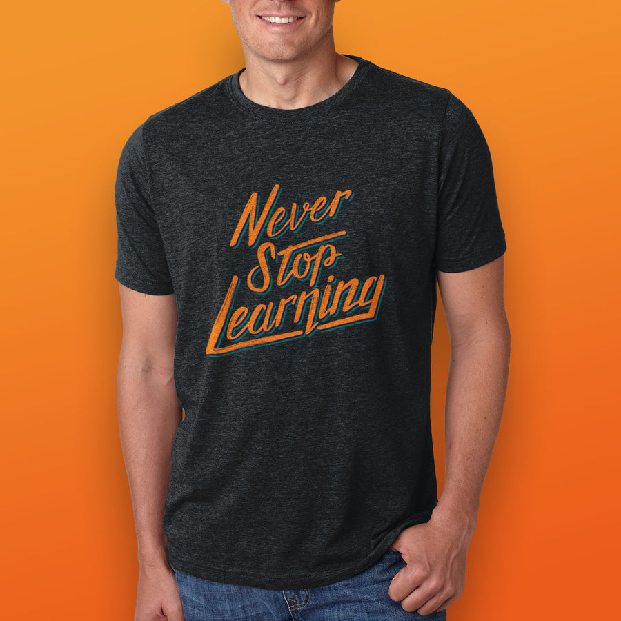 Thomas Frank Never Stop Learning T-Shirt