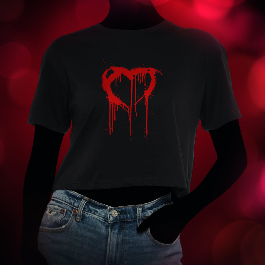 Dracula's Ex-Girlfriend Love Bites Crop Top