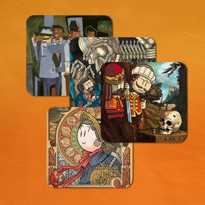 Extra History 2026 Calendar Table Coasters Pack (4 Coasters)