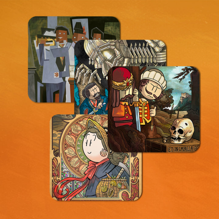 Extra History 2026 Calendar Table Coasters Pack (4 Coasters)