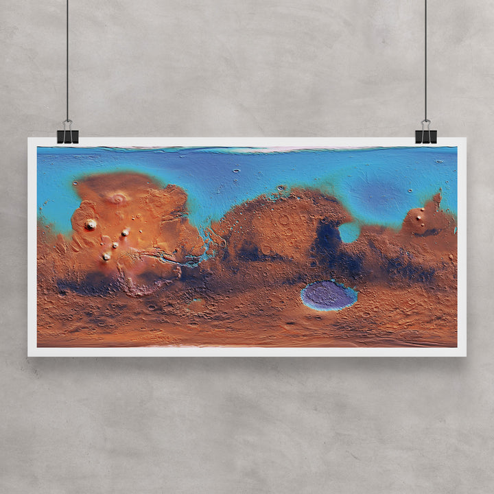 Atlas Pro Mars Surface Art Print
