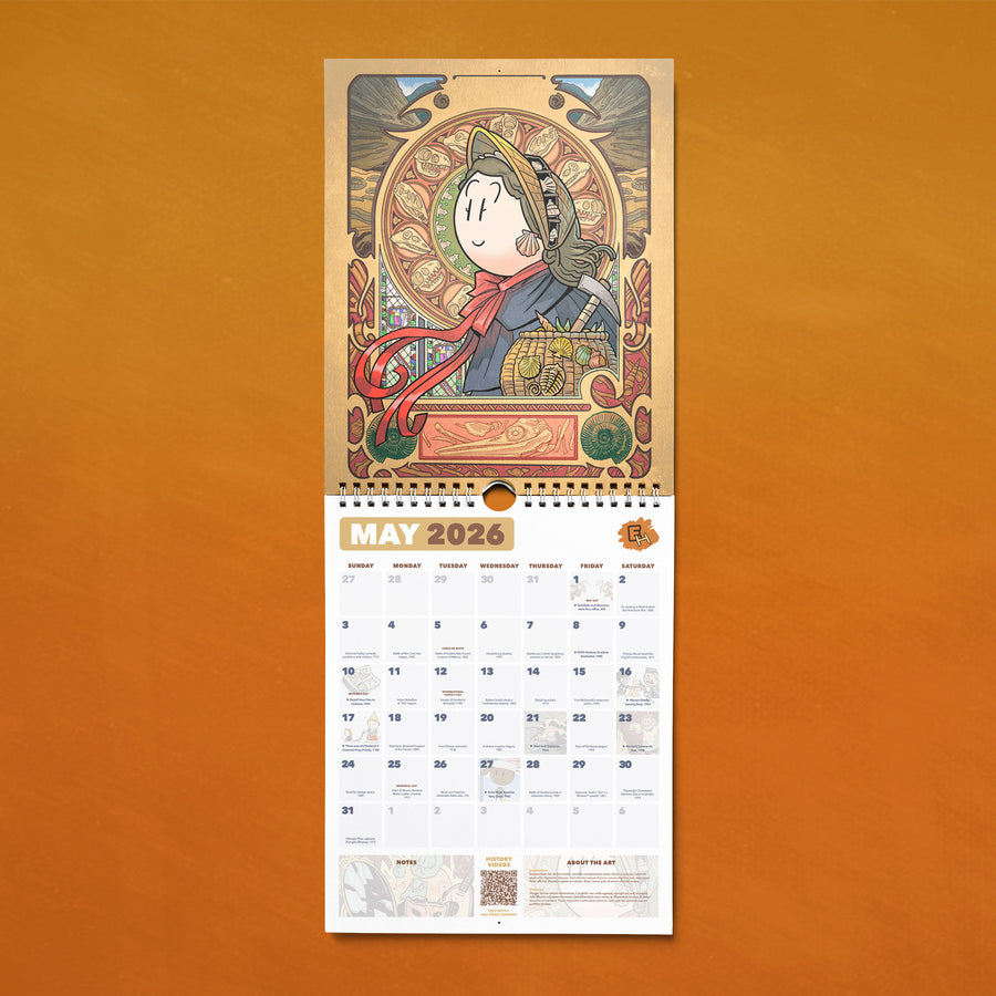Extra History 2026 "History Happens Every Day" Calendar