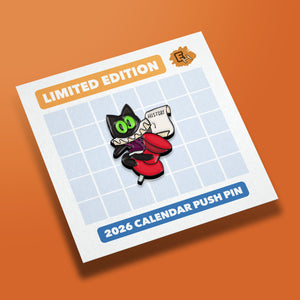 Shakespeare Zoey Thumbtack Pin