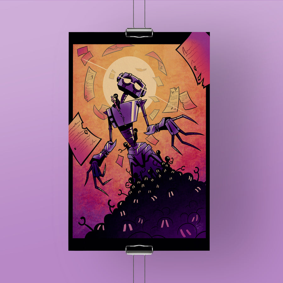 Tale Foundry 'Talebot Ascendant' Print