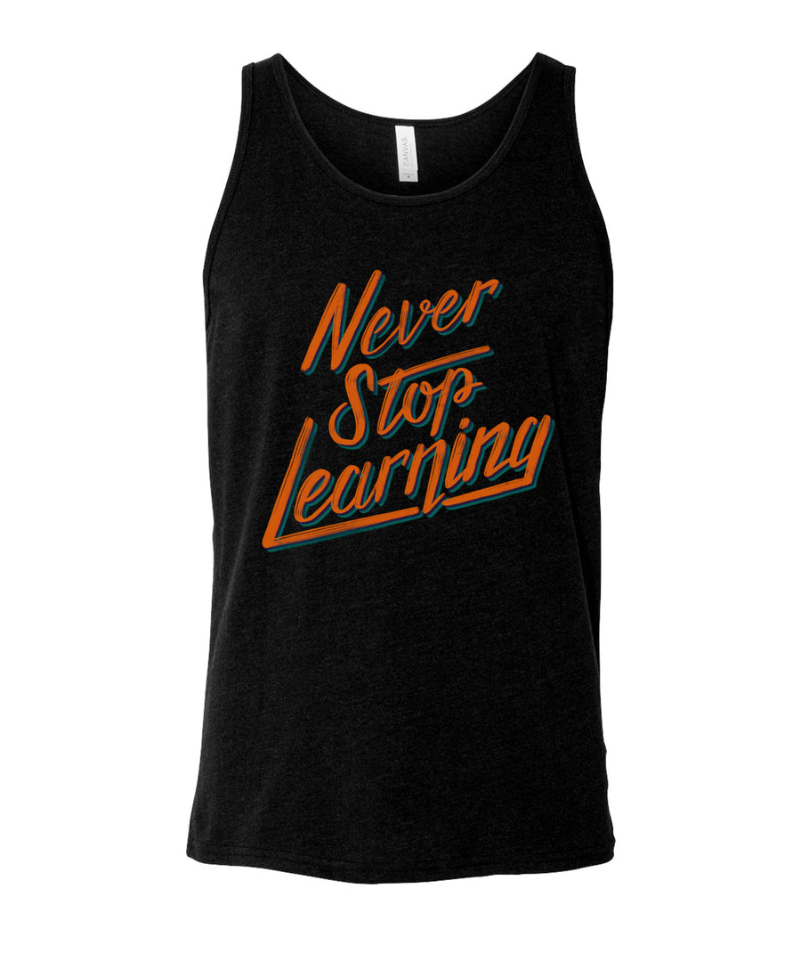 Thomas Frank Never Stop Learning Tank Top