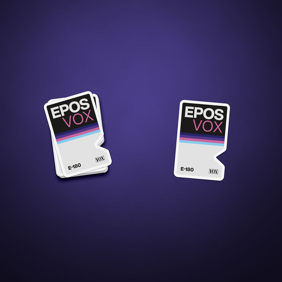 EposVox VHS Sticker