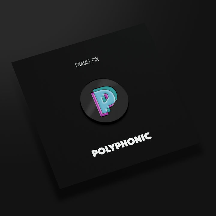 Polyphonic Logo Enamel Pin