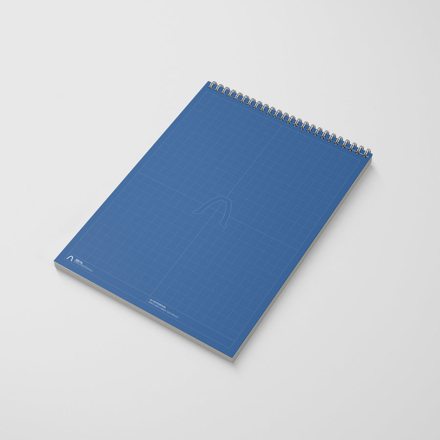 Real Engineering Spiral Notebook