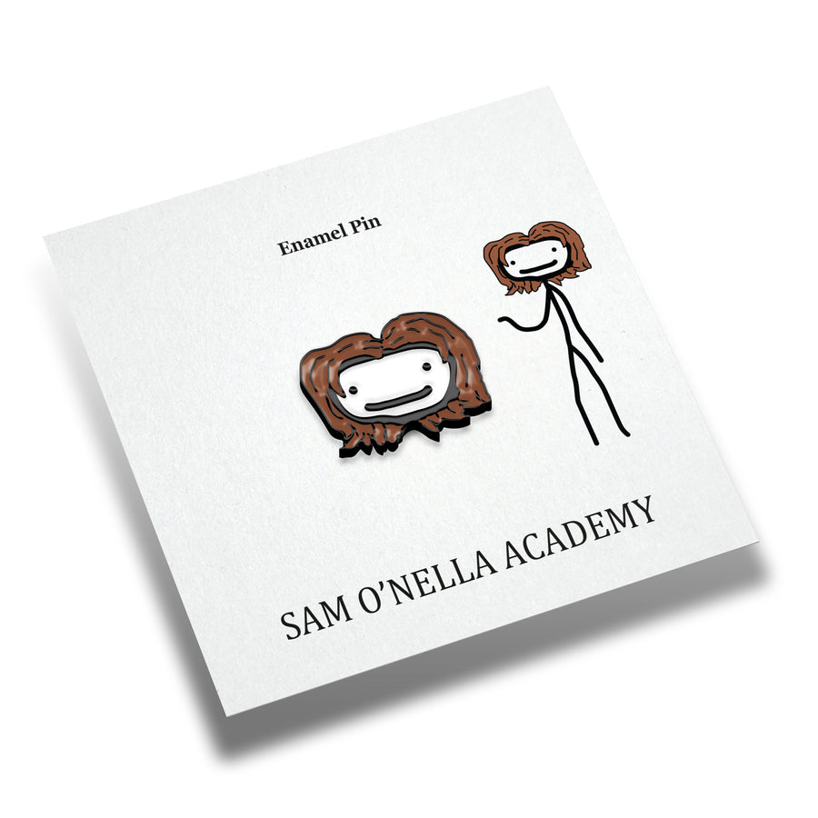Sam O'Nella Logo Pin