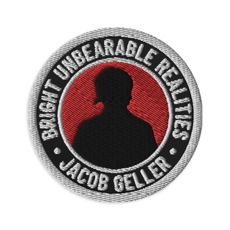Jacob Geller 'Bright Unbearable Realities' Patch Nebula Store